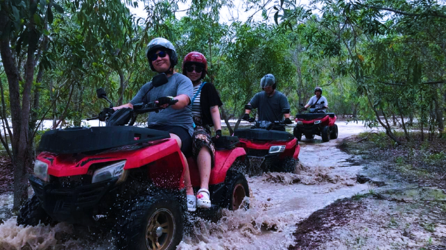 芭堤雅湖畔全地形車|芭堤雅ATV越野車探險體驗