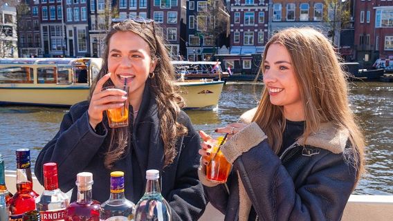 Amsterdam: Guided Canal Cruise + Dutch Mini Pancakes (Poffertjes)