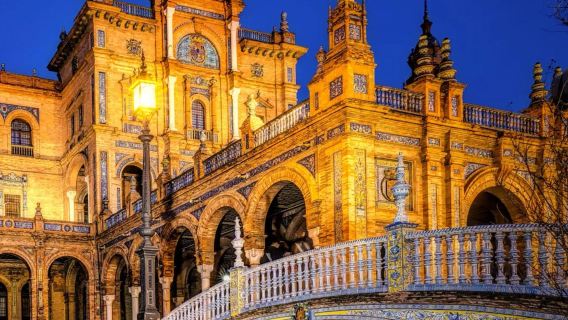 西班牙塞維利亞都市陽傘+彼拉多官邸+瑪麗亞·路易莎公園一日遊