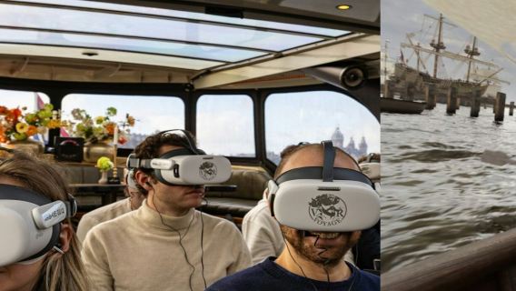 Amsterdam: 75-Minute Canal Cruise + VR Experience