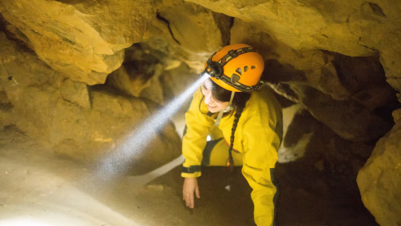 Hungary Budapest Underground Cave Exploration Tour with Guide + Admission Ticket