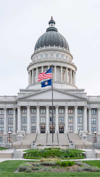 1-day tour to Utah State Capitol, Temple Square, City Creek Canyon, Liberty Park and Skyline Overlook