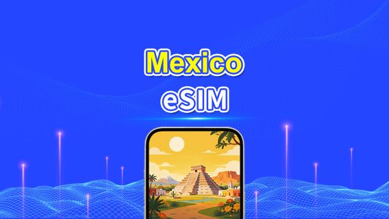 Mexico 5G eSIM | Multi-network coverage | Daily/Total Data Package | 1–30 Days | 24-Hour Billing | QR Code