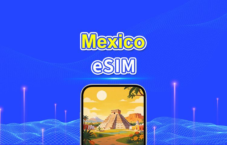Mexico 5G eSIM | Multi-network coverage | Daily/Total Data Package | 1–30 Days | 24-Hour Billing | QR Code