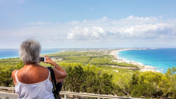 Full-day guided tour to Formentera from Ibiza by fast ferry
