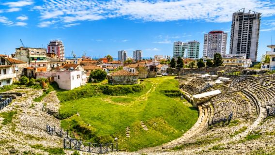 Durrës: Rundgang und Römisches Amphitheater