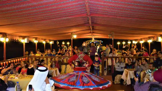 阿聯酋杜拜河/迪拜碼頭單桅帆船晚餐巡航