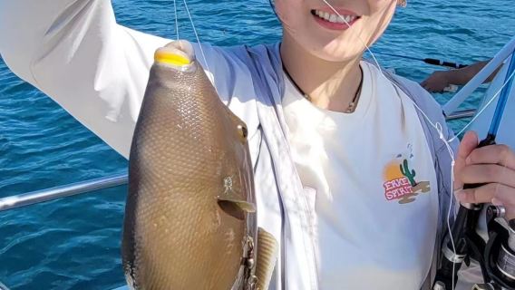 Memancing Laut di Pulau Zhouzai, Semenanjung Shenzhou + Bot Memancing dengan Radar Pengesan Ikan + Umpan dan Peralatan Memancing + Panduan Memancing + Bilik Mandi