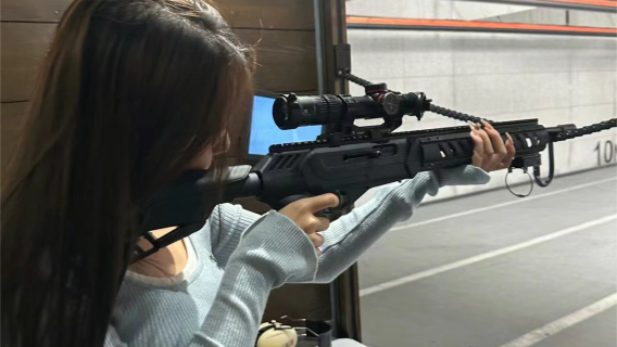 Cebu: Live ammunition shooting with professional guidance, multiple firearm options, and indoor shooting range