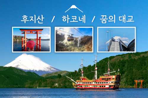 하코네 + 꿈의 다리 당일 여행  [한국어 서비스 • ★1명도 무조건 출발★]