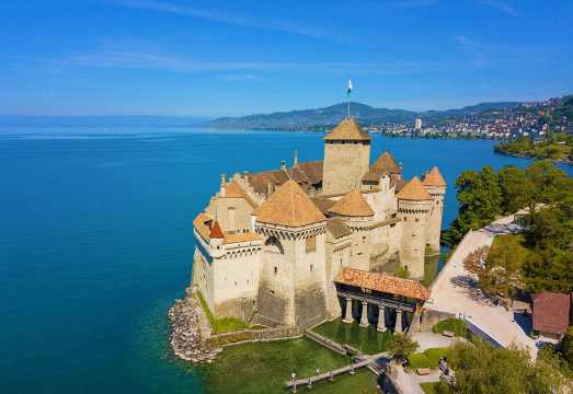Switzerland Chillon Castle + Chaplin's World + Montreux Day Tour|Includes admission ticket|Optional Steam Cruise