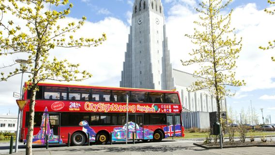 City Sightseeing Reykjavik: 24-Hr or 48-Hr Hop-on Hop-off Bus