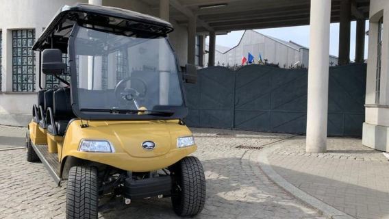 Krakow: Kazimierz dengan Kereta Golf dan Tur Pabrik Schindler