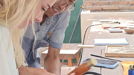 Bali: Clase de joyería en Canggu con 7 gramos de plata