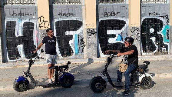Tour avventuroso GoPro nella zona dell'Acropoli in monopattino elettrico