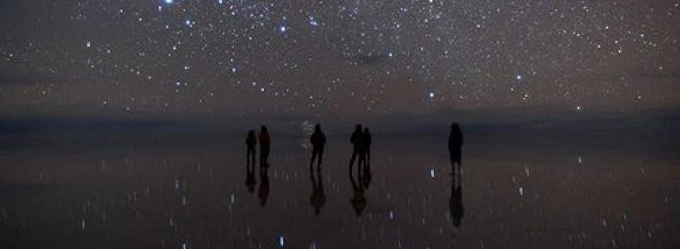Uyuni: Nacht der Sterne + Sonnenaufgang auf dem Salar de Uyuni