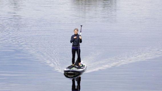 Merritt Island: Electric Motorized Paddleboard Rental