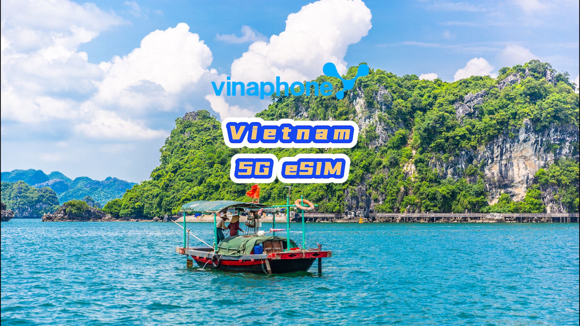 eSIM nội địa Việt Nam | Vinaphone | Gói cước dữ liệu/ngày 1-30 ngày | Sử dụng ngay | Mã QR