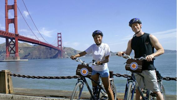 San Francisco: Recorrido en bicicleta autoguiado por el puente Golden Gate