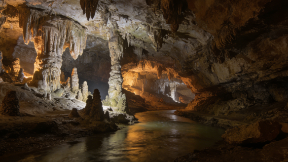 Thrilling Outdoor Adventure Route + Xuanzhen Ancient Cave + Huangteng Gorge + Gu Long Xia Glass Grand Canyon