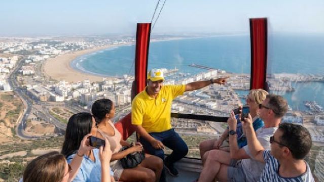 Tour guiado por Agadir con paseo en teleférico