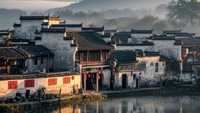 Lawatan Setengah Hari di Kampung Hongcun - Kampung dalam Lukisan | Sistem Air Berbentuk Lembu + Pantulan Bulan di Tasik | Pilihan Kumpulan Besar atau Kecil | Hanya Aktiviti Menyeronokkan