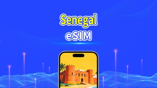 Senegal eSIM | 5G/4G | Tägliches/Gesamt-Datenpaket | 5–15 Tage | 24-Stunden-Abrechnung | QR-Code