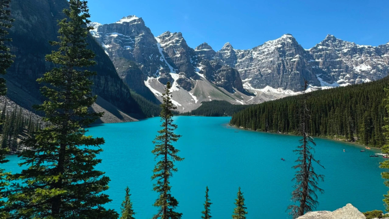 Tour por el Parque Nacional Banff en Canadá + Lago Moraine + Lago Louise + Mirador Surprise