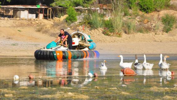 Alanya Hovercraft Adventure With Roundtrip Transfer