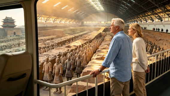 Halbtagestour zu den Terrakotta-Kriegern in Xi'an