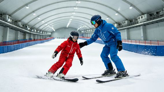紹興啟迪喬波冰雪世界【單板/雙板簽約滑雪教練】簽約私人教練