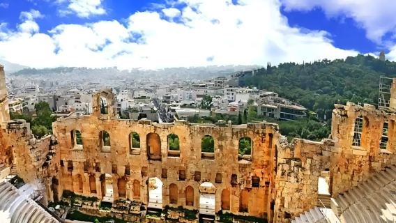 Greece Athens - Bukit Lycabettus - Trilogi Neoklasik - boleh disesuaikan - lawatan sehari - Nikmati dengan tenang
