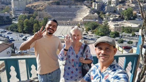 Amman Neighborhood Tour: Hidden Corners Amazing views & Food