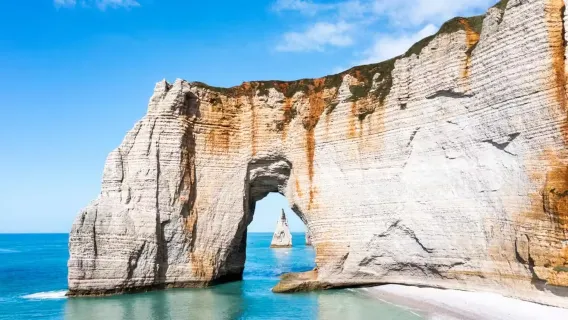 Paris round-trip | Normandy Etretat Elephant Trunk Rock + Rouen old town [Chinese and English private charter 12h]