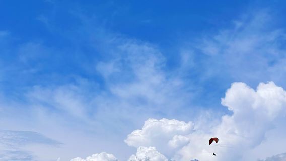 西雙版納藍極國際滑翔傘飛行營地滑翔傘飛行體驗【520公尺高度落差+上山車費+GoPro影片拍攝】