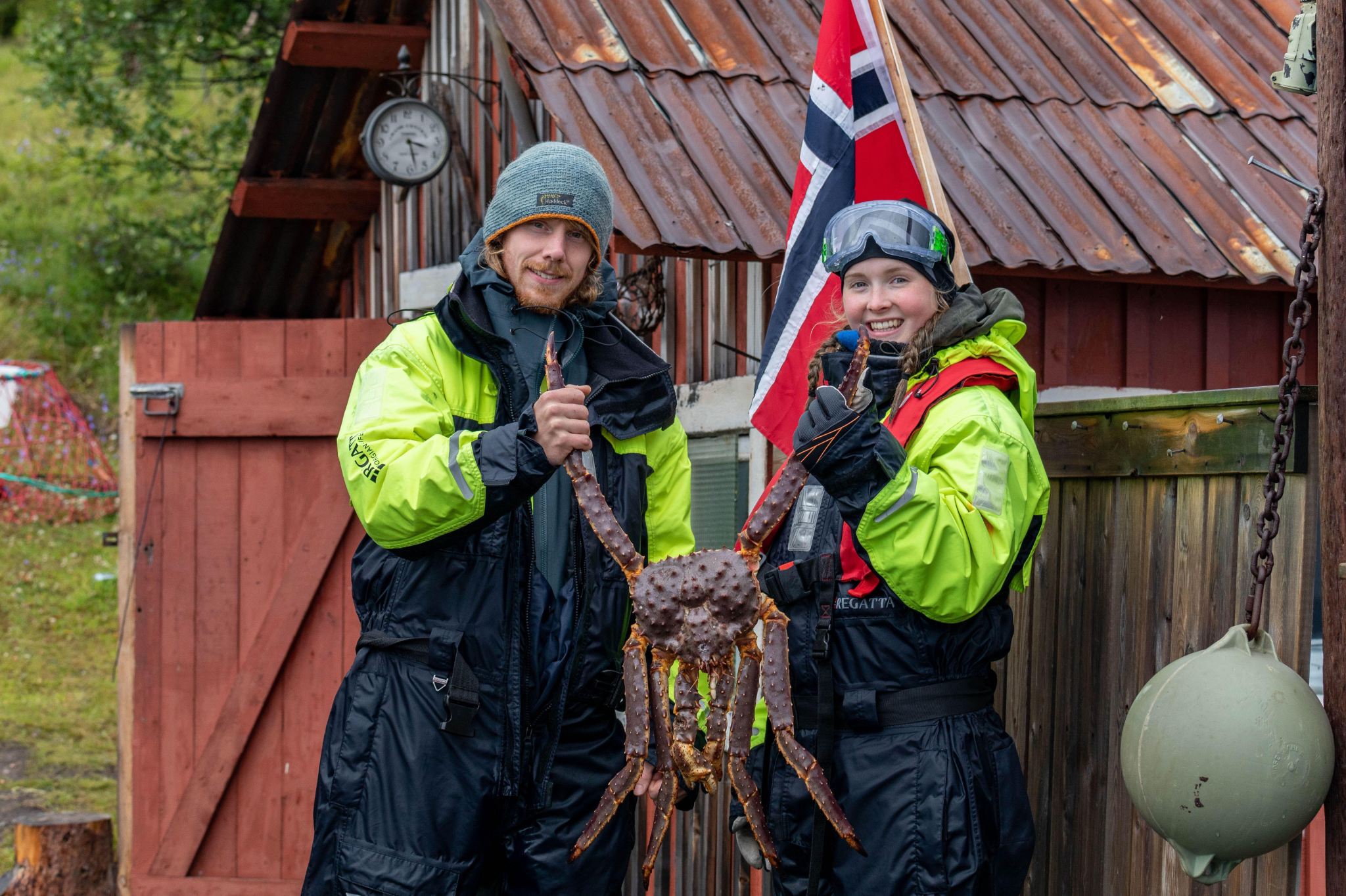 Tour giornaliero di avventura con il granchio reale a Kirkenes, Norvegia