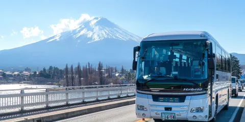 【電子票】 日本橫濱河口湖區御殿場市JR三島站直通巴士