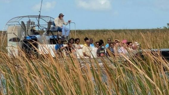 Miami: Lawatan Berpandu Taman Negara Everglades + Airboat Ride dari South Beach