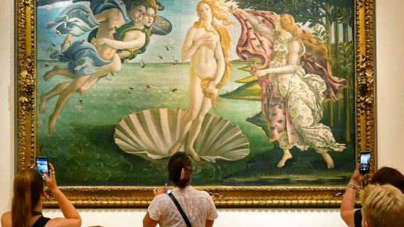 Uffizi Gallery: Reserved Entry + Digital Audio Guide
