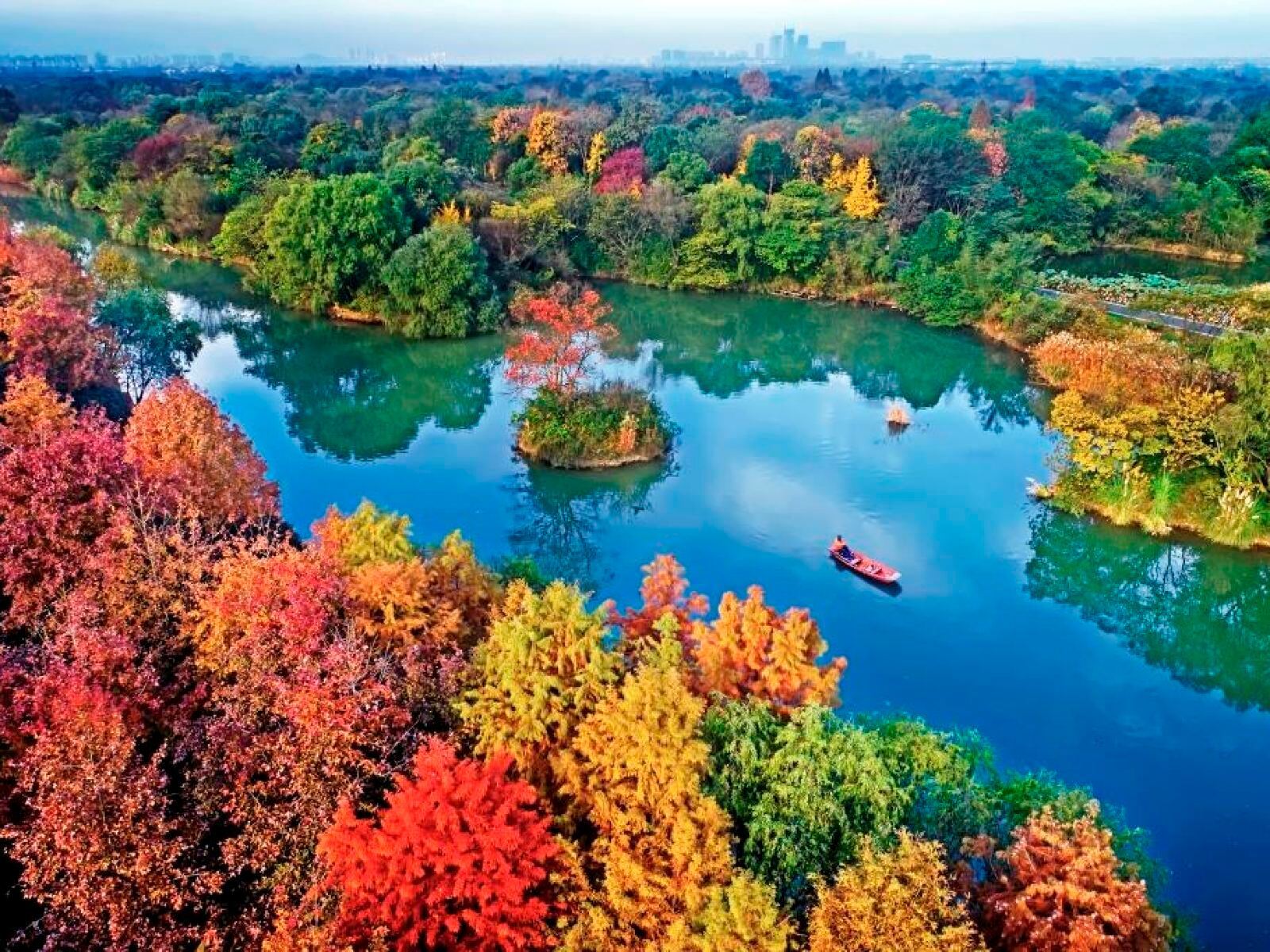 Hangzhou - Xixi Wetland - Arco del Campione Marziale - Villaggio del Tè Longjing - Piccolo gruppo culturale del tè con descrizioni in cinese e inglese al Jiuxi Yanshu