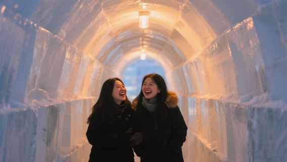 哈爾濱冰雪大世界旅行【【全精修】1-8小時精緻攝影旅行跟拍親子情侶閨蜜】