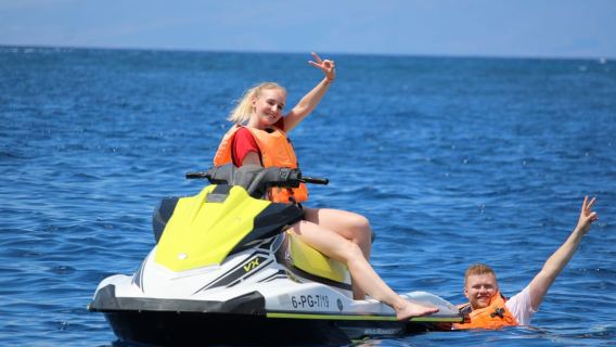 Puerto Colón: Tour en moto acuática por la costa de Tenerife con fotos