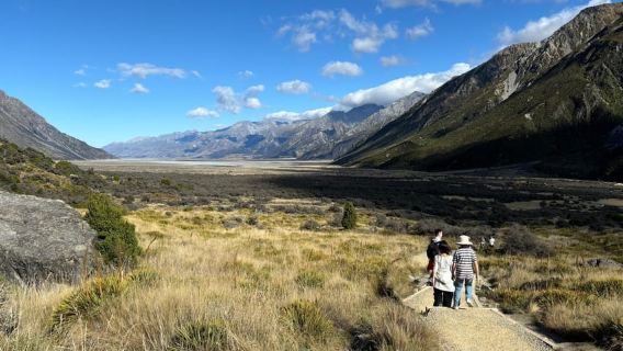Desde Queenstown: Excursión de un día al Monte Cook y al mirador del glaciar Tasman