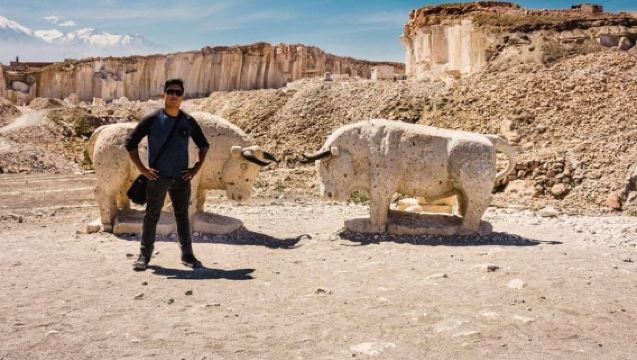 Da Arequipa: Tour alla Cava di Sillar e al Canyon di Culebrillas