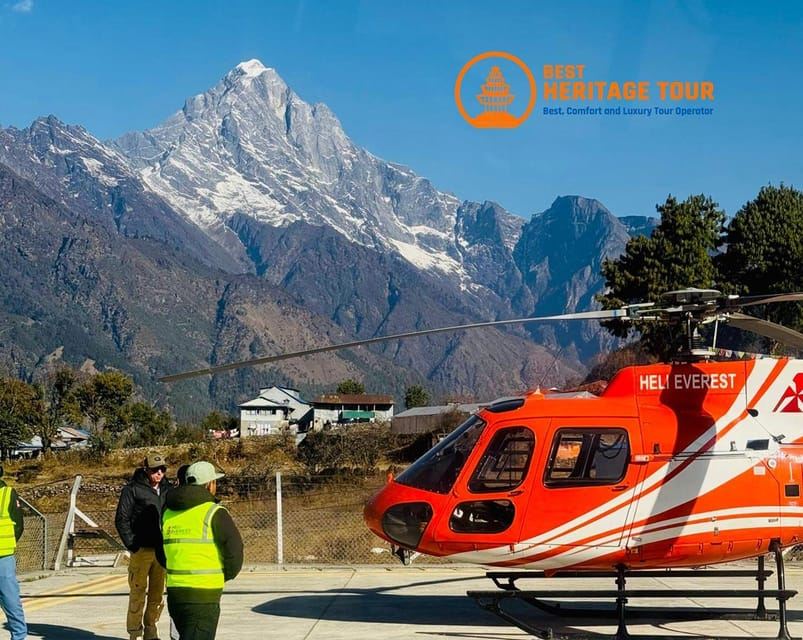 Everest Base Camp Helicopter Landing Tour from TIA - 1 Day