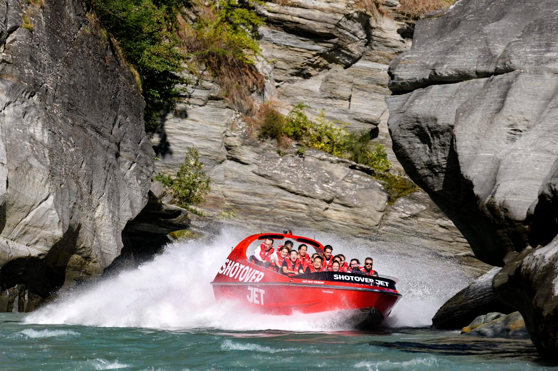Shotover River Jet Boating in Queenstown