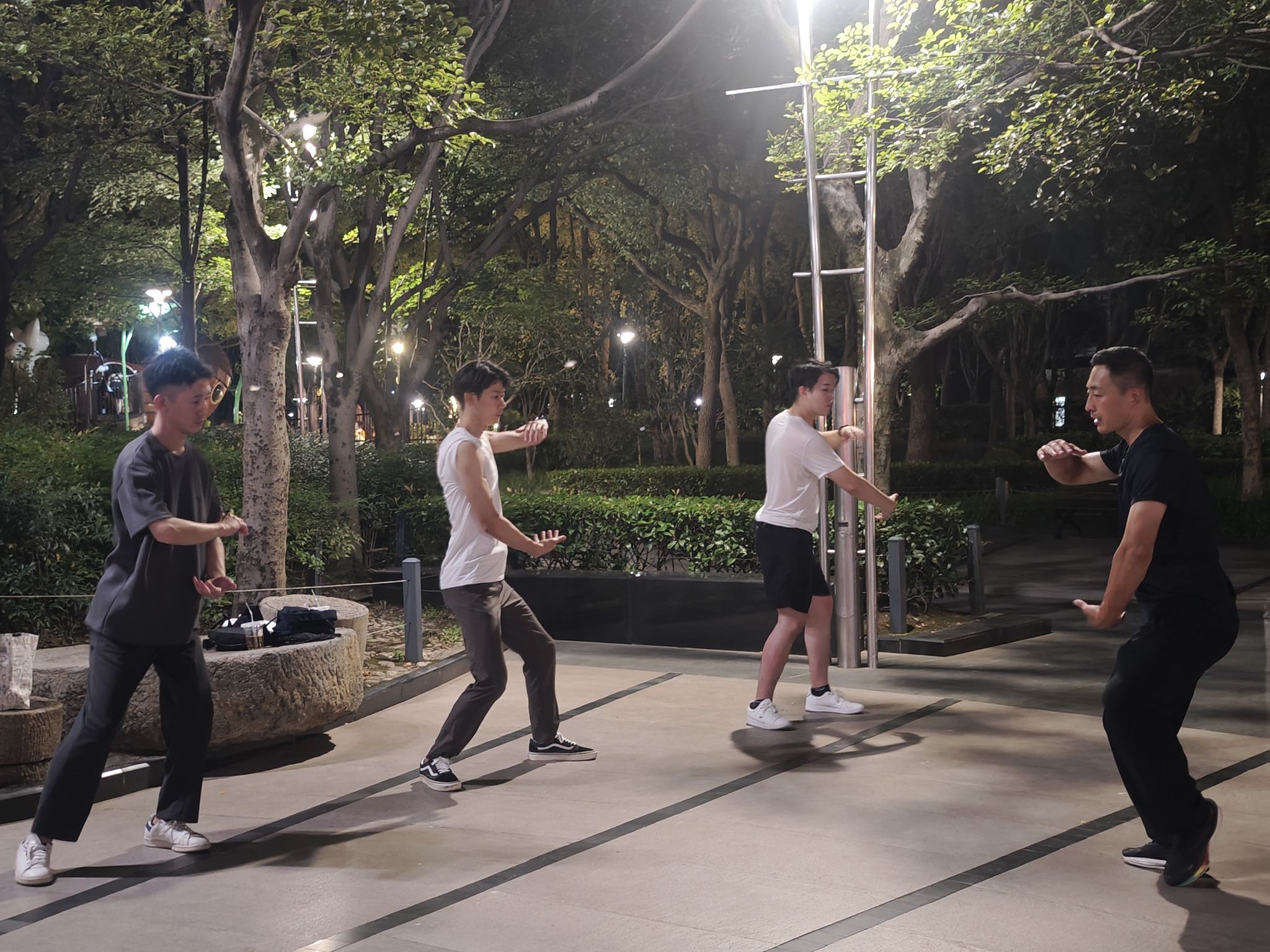 上海パーク：ジョン師範による武術クラス（太極拳または詠春拳を選択）