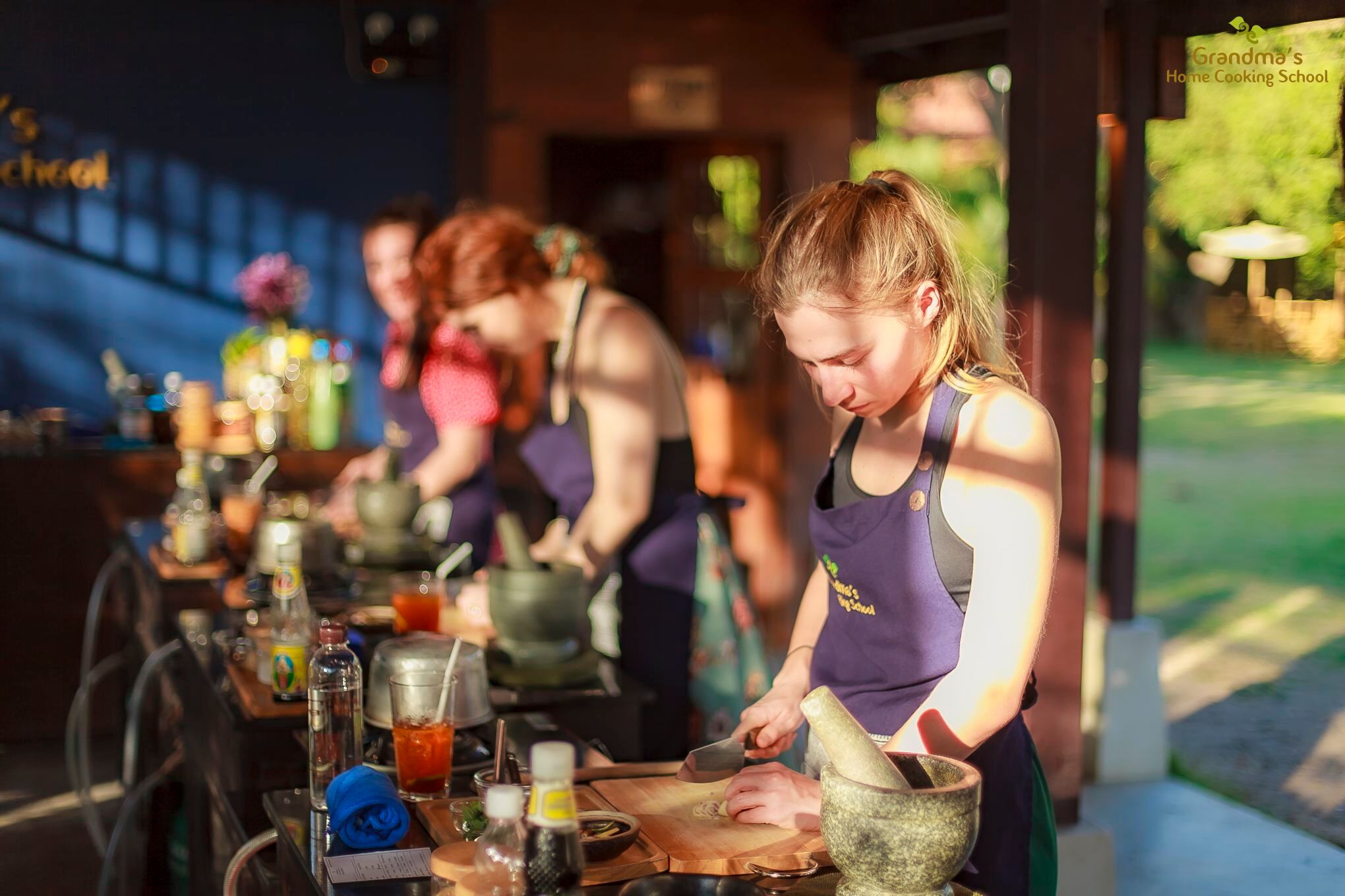 [Official] grandma's home cooking school Course+Hotel Transfer