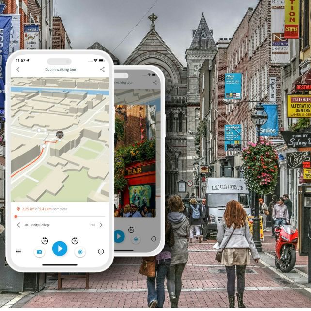 Dublín: aplicación de audioguía de TouringBee