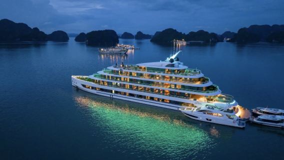 Vietnam Ha Long Bay Cruise Day Tour [4-Star/5-Star Cruise Optional Day Tour/Night Tour]